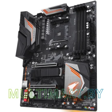 Материнская плата Gigabyte X470 Aorus Ultra Gaming картинка 2